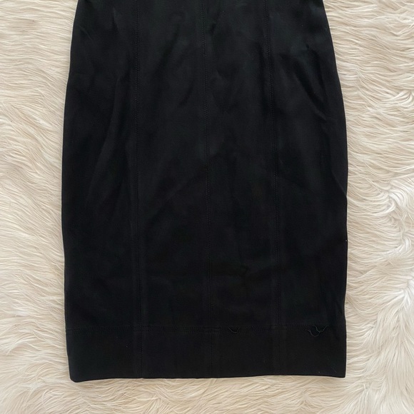 St. John SoCa Black Sleeveless Classic Dress - Picture 3 of 10